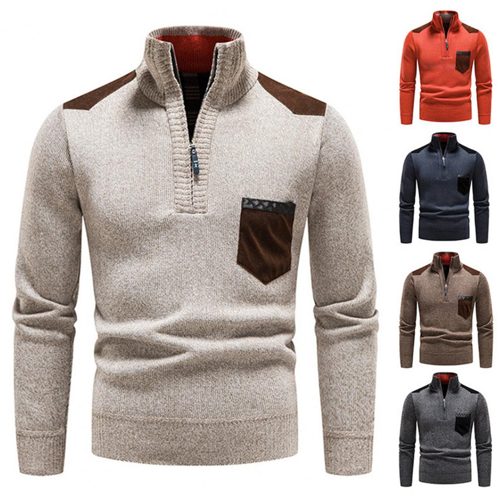 Herren Weicher Pullover Winter