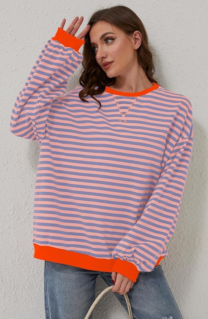 Celinde - Gestreifter Pullover