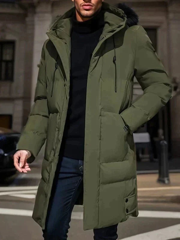 Herren Wasserdichte Parka Jacke Winter