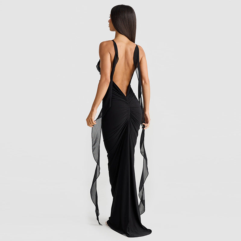 Alora – Damen Hängekleid Maxi