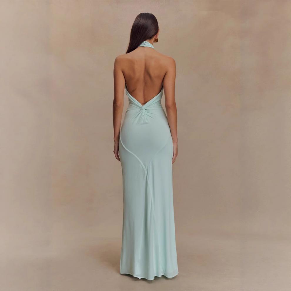 Naira - Damen Ärmelloses Sommerkleid Maxi
