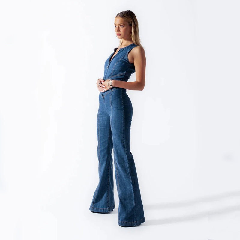 CHIC CŒUR | DENIM-OVERALL