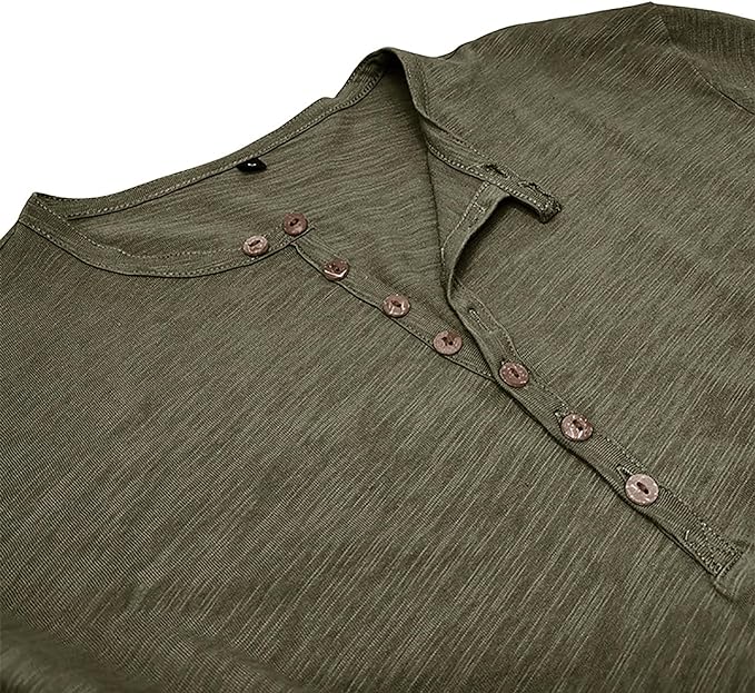 Herren Lockeres Shirt Langarm