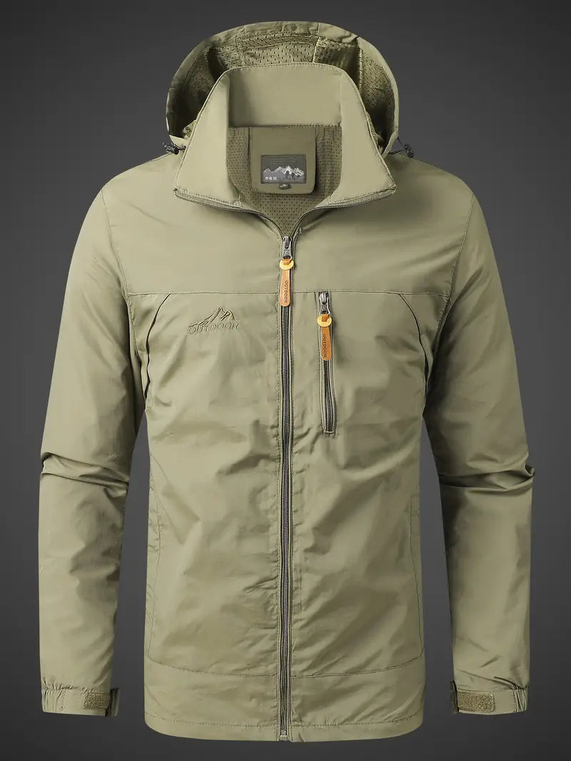 Herren Winddichte Jacke Outdoor