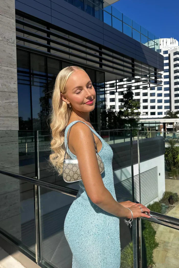Yalina - Damen Ärmelloses Kleid Maxi