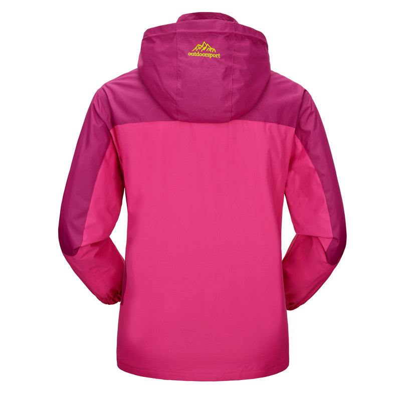 Damen Wasserdicht Jacke für Jedes Wetter Atmungsaktiv