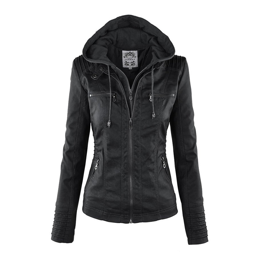 Damen Jacke mit Kapuze Wasserdicht