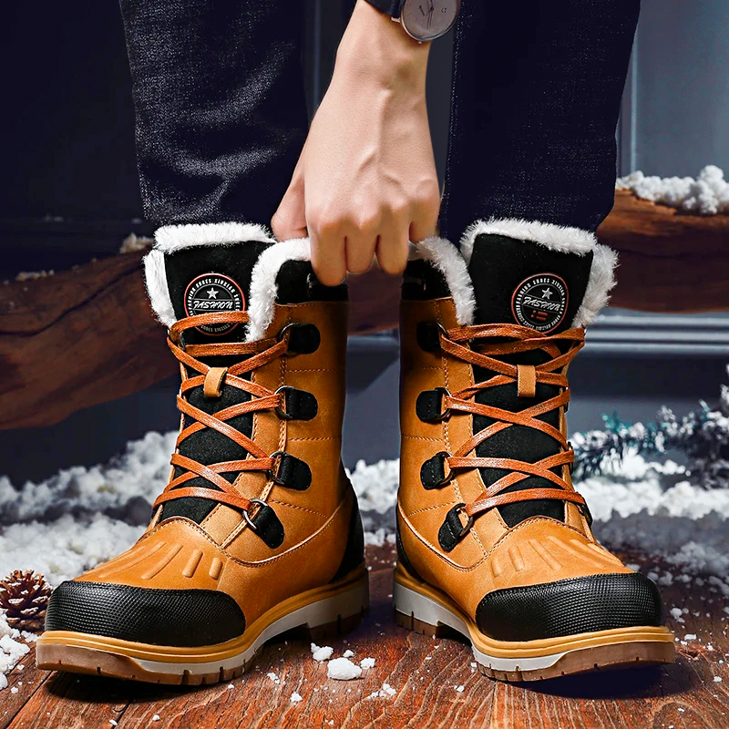 Herren Wasserfeste Stiefel Isolierte