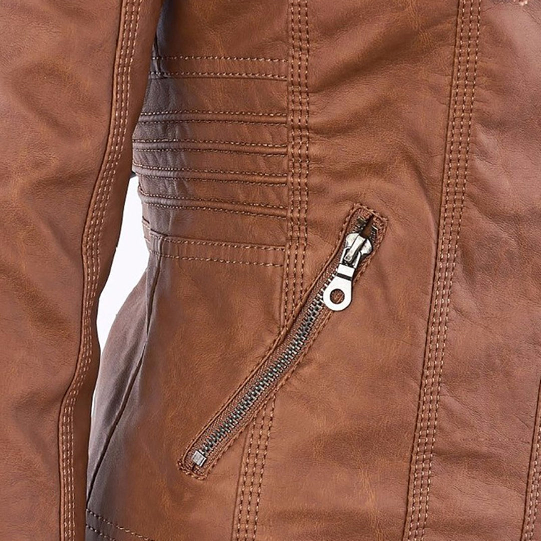 Damen Jacke mit Kapuze Wasserdicht