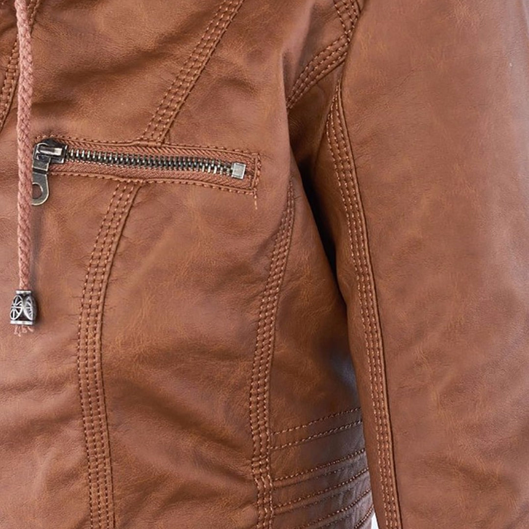 Damen Jacke mit Kapuze Wasserdicht