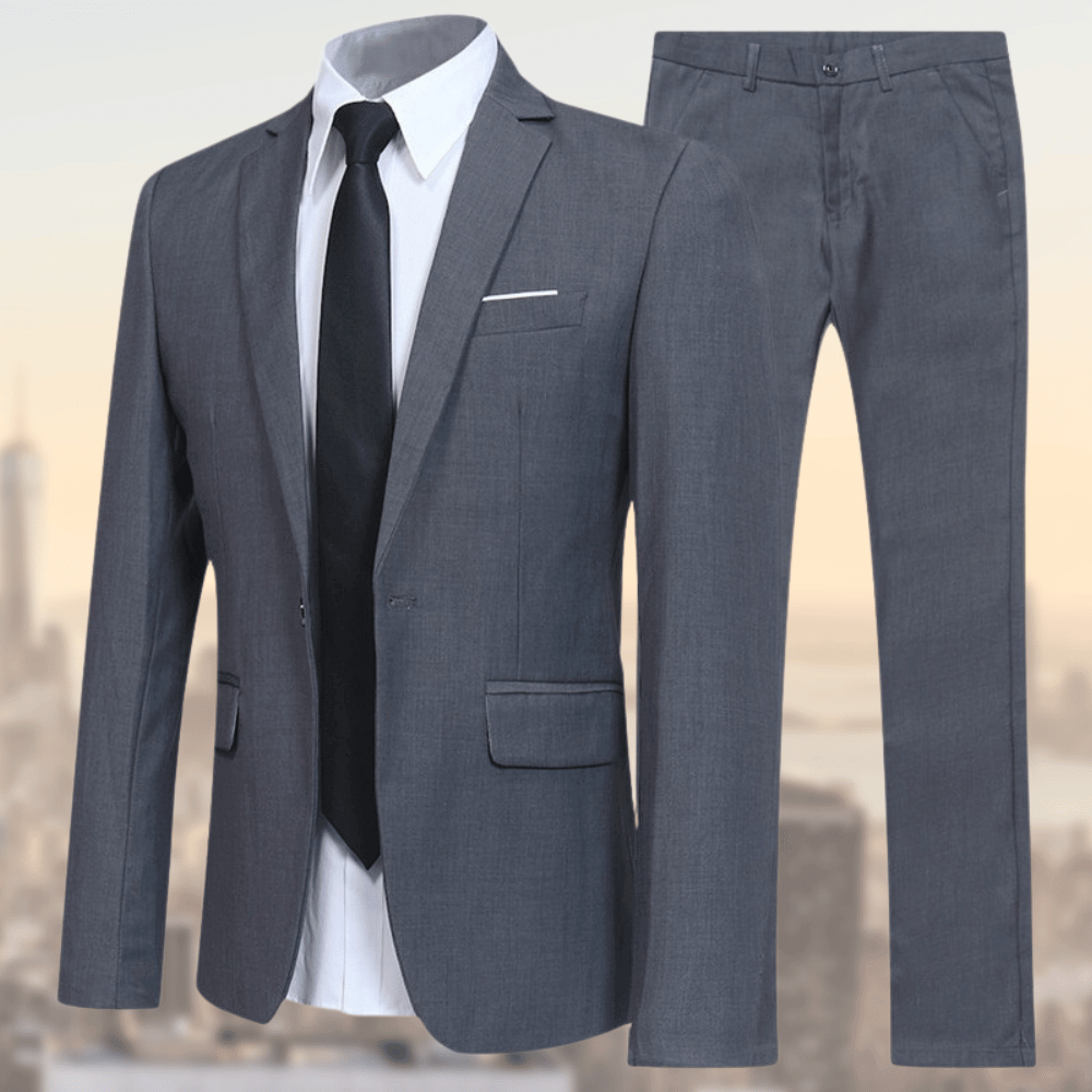 Herren Elegant Anzug Slim Fit