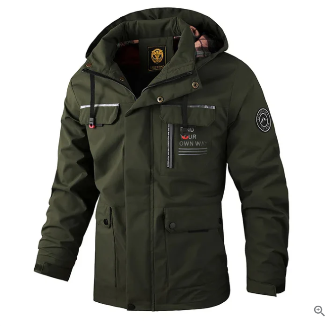 Herren Hochwertige Winterjacke Wasserdicht