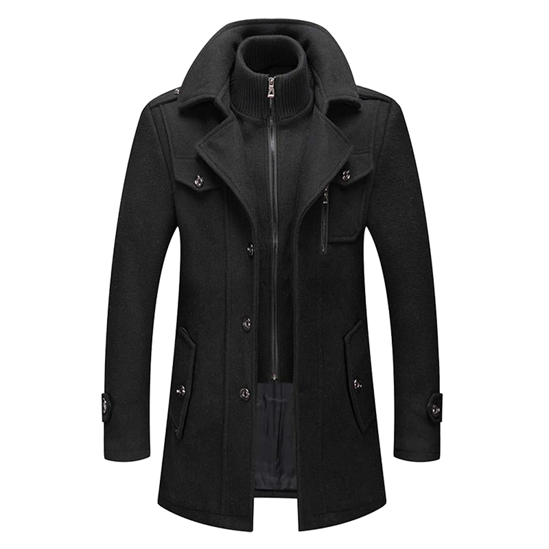 Herren Modischer Mantel Warm