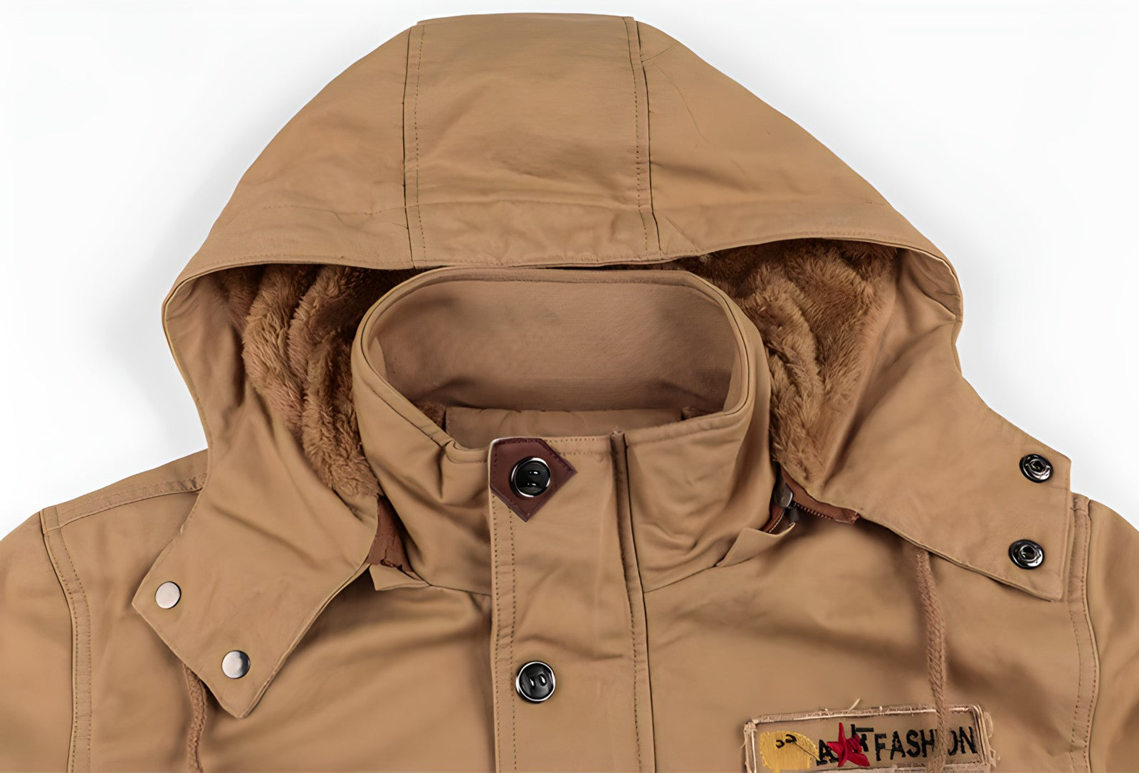 Herren Militärjacke mit mehreren Taschen Tactical