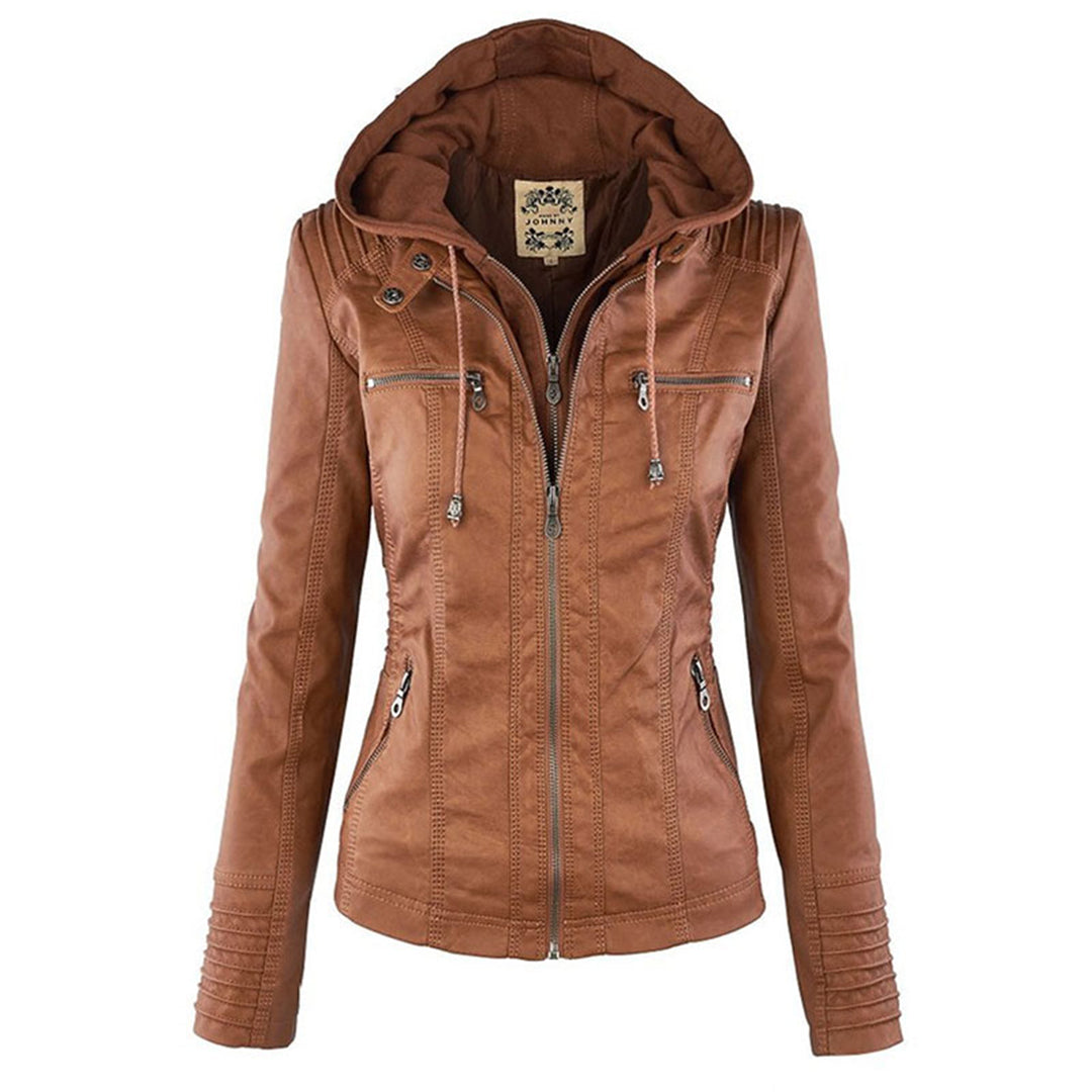 Damen Jacke mit Kapuze Wasserdicht