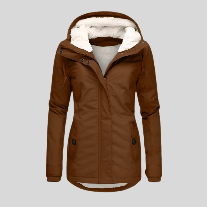 Unisex Wasserdichte Winterjacke Mit Kapuze Lange