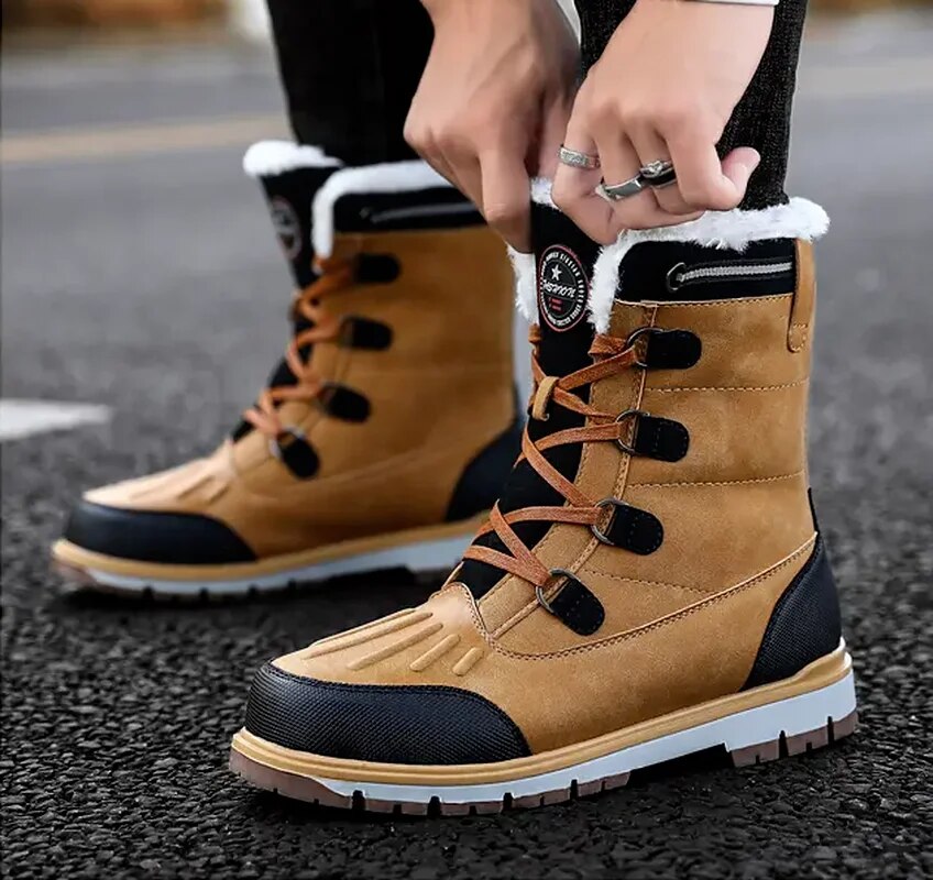 Herren Wasserfeste Stiefel Isolierte