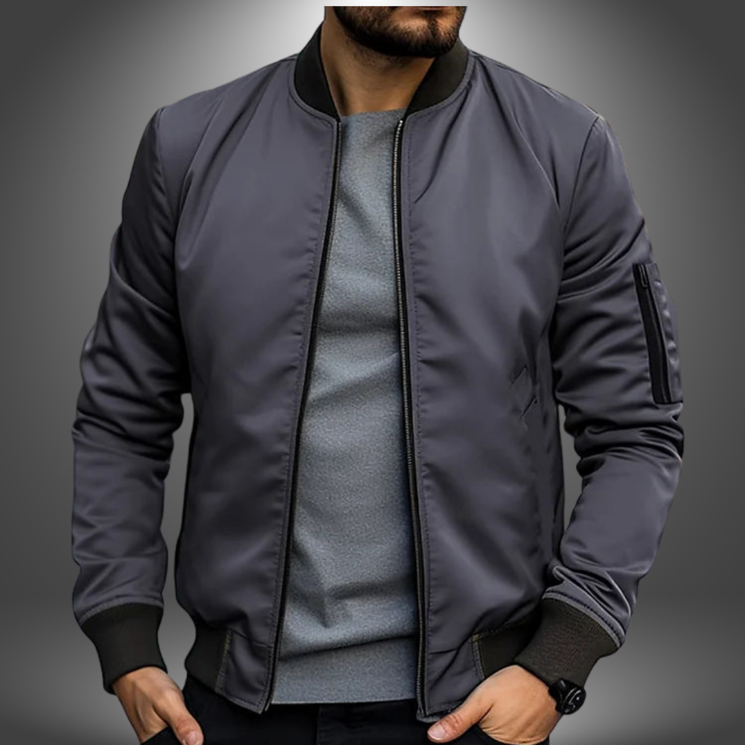 Herren Handgefertigte Übergangsjacke Leichte