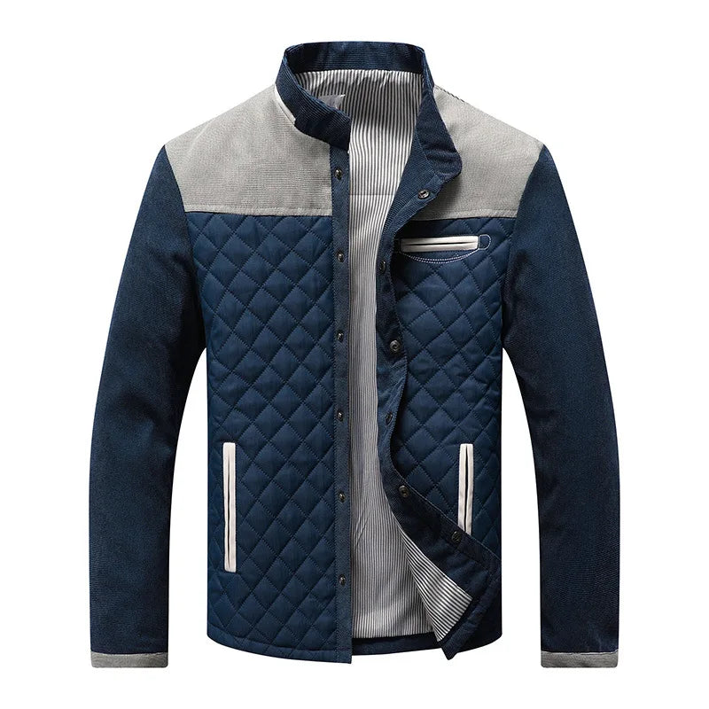Herren Hochwertige Übergangs Steppjacke Herbst