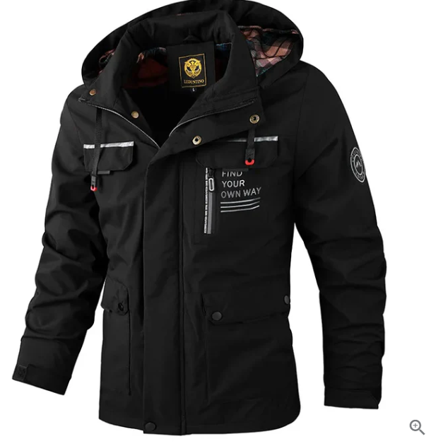 Herren Hochwertige Winterjacke Wasserdicht