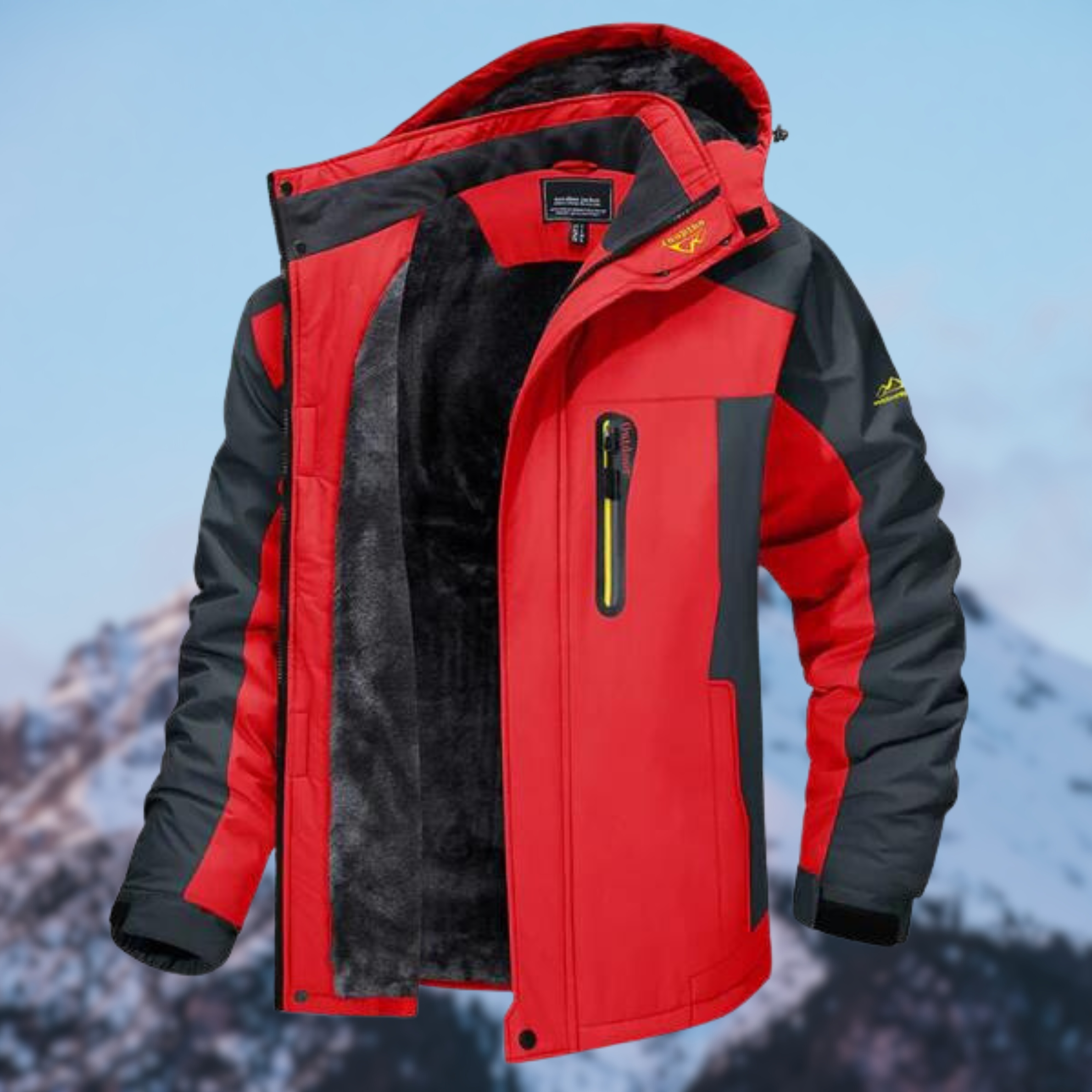 Herren Hochwertige Winterjacke Wasserdicht