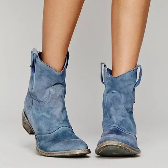 Damen Western Stiefeletten Vintage