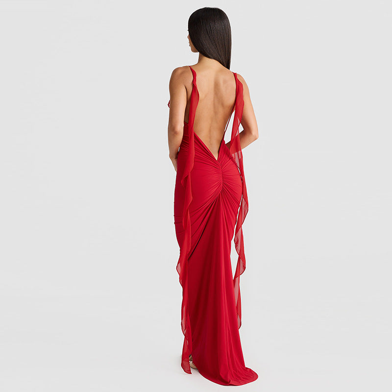 Alora – Damen Hängekleid Maxi