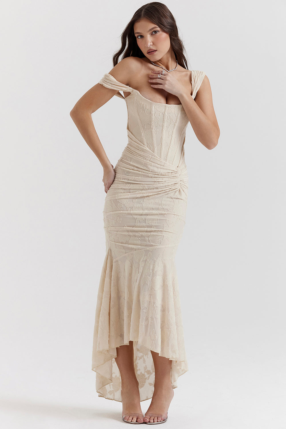 Alenia - Damen Luxus Abendkleid Ärmelloses