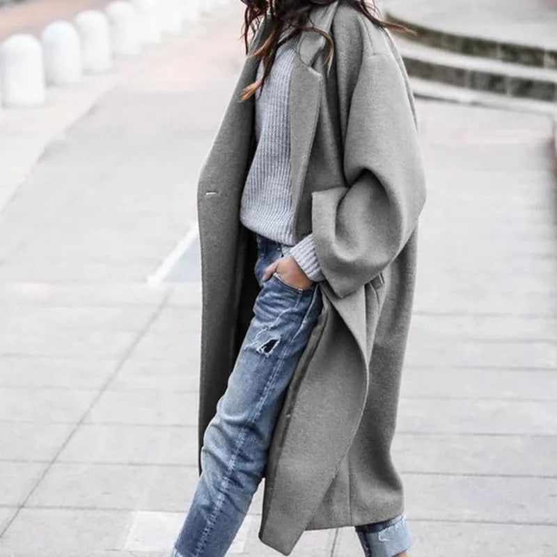 Zara - Langer Wollmantel