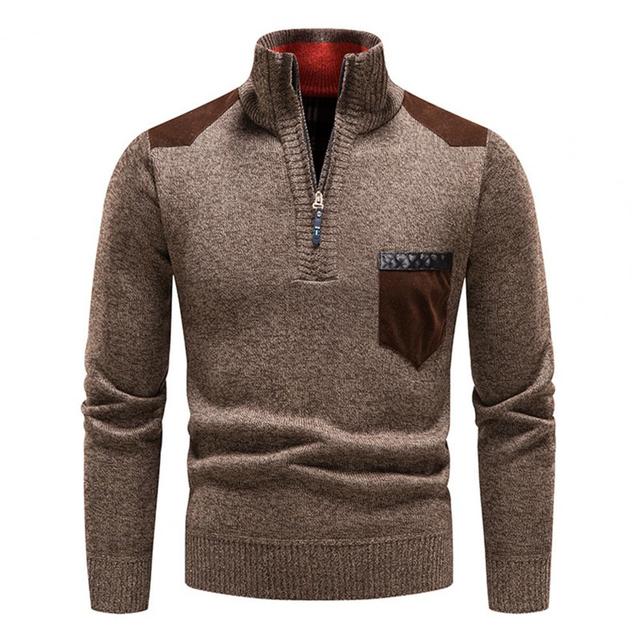 Herren Weicher Pullover Winter