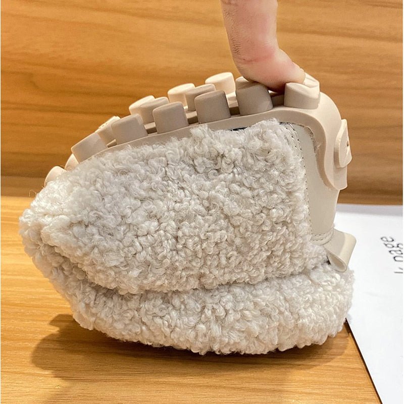 Damen Plüsch Pantoffeln Winter