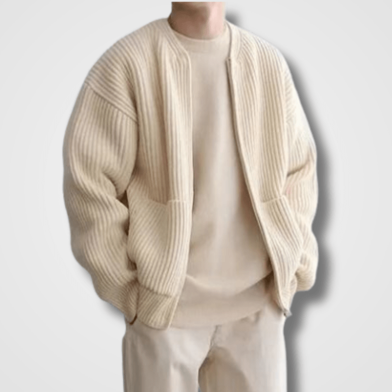 Damen Strickjacke mit Reißverschluss Herbst