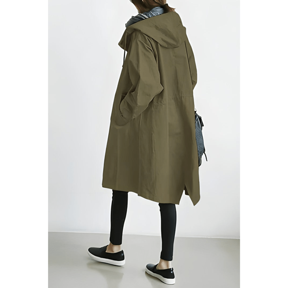 Damen Leichter Jacke mit Kapuze Winter