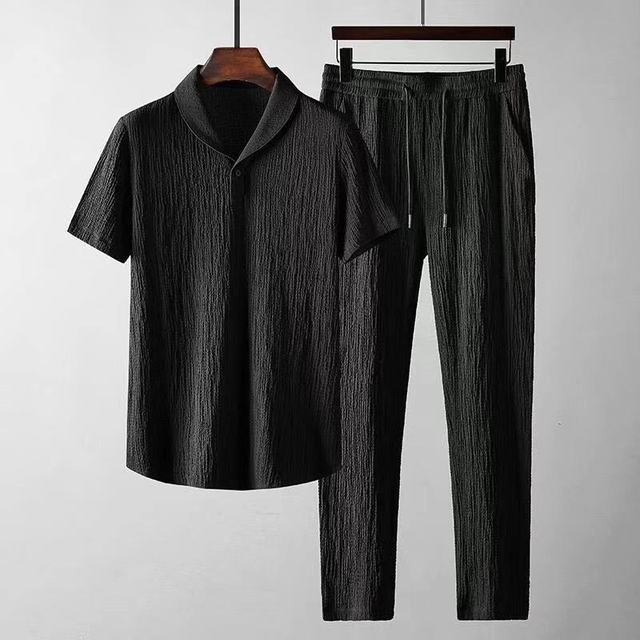 Herren Leichtes Sommer-Set Lässig