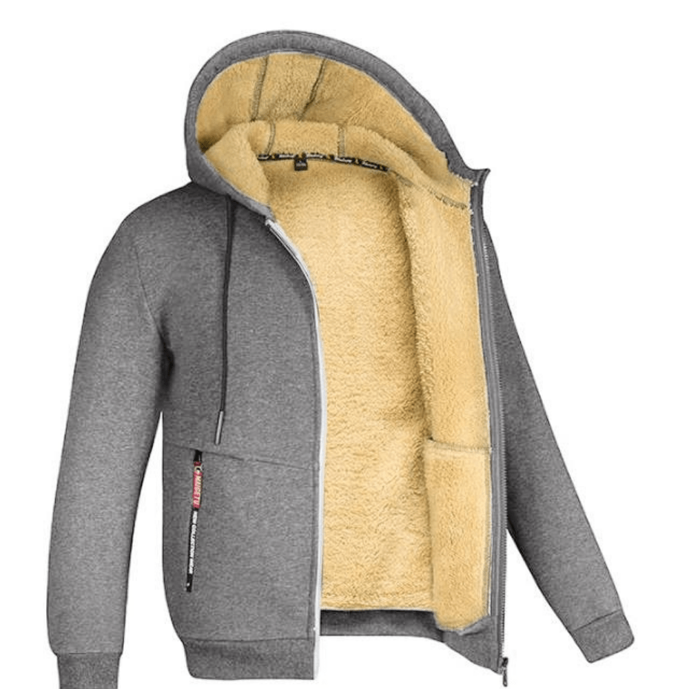 Herren Gefütterter Hoodie Warm