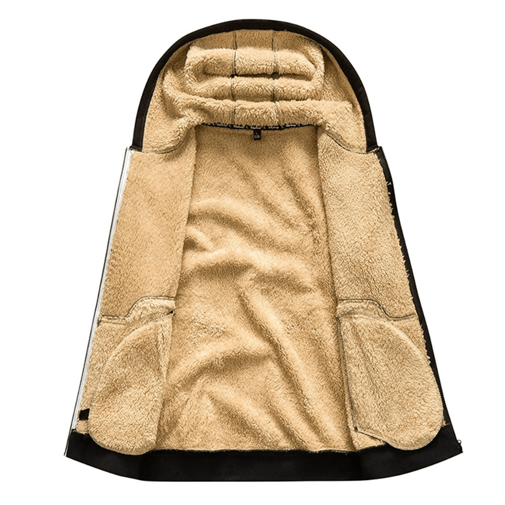 Herren Gefütterter Hoodie Warm