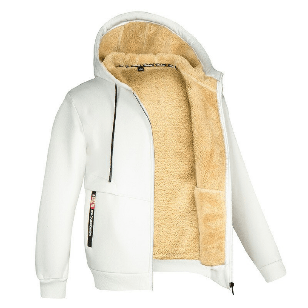 Herren Gefütterter Hoodie Warm