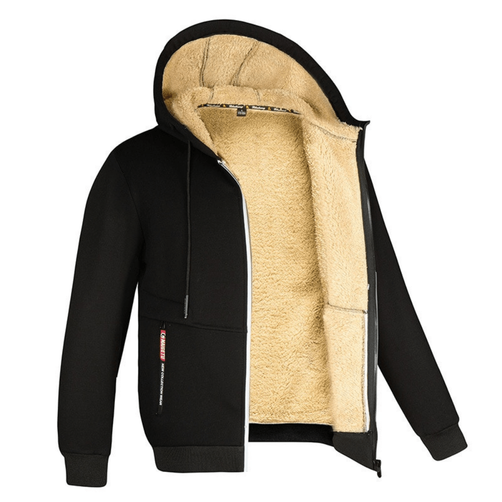 Herren Gefütterter Hoodie Warm
