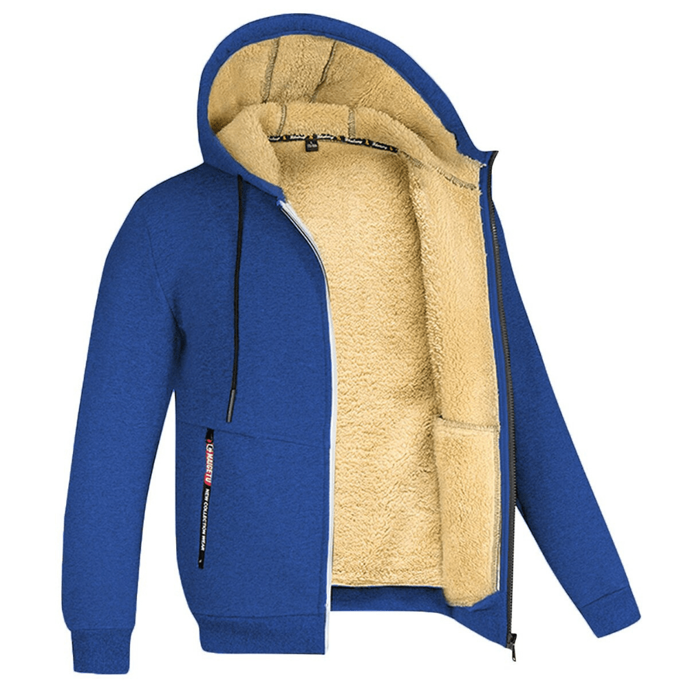 Herren Gefütterter Hoodie Warm