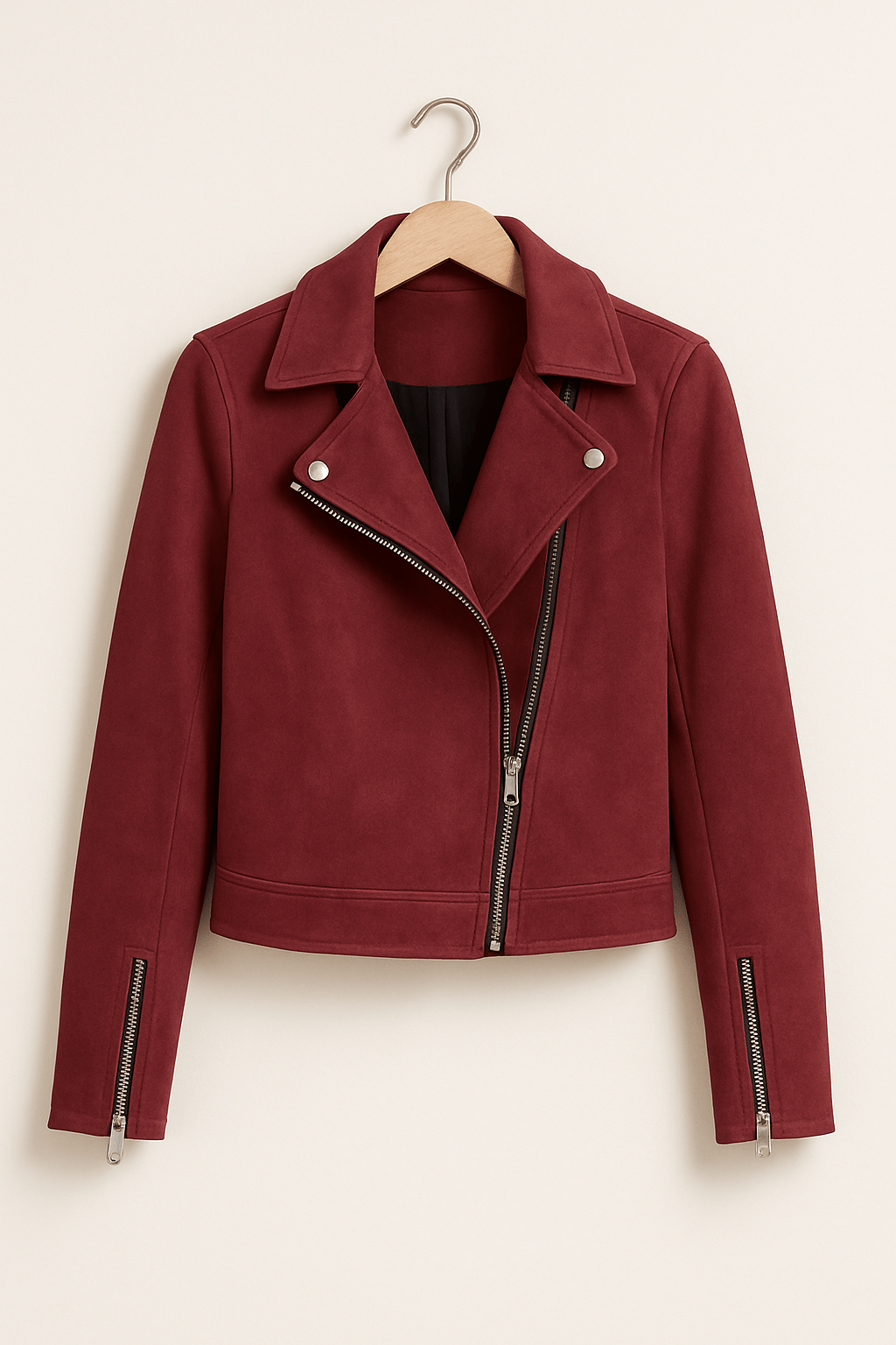 Damen Biker Jacke Warme