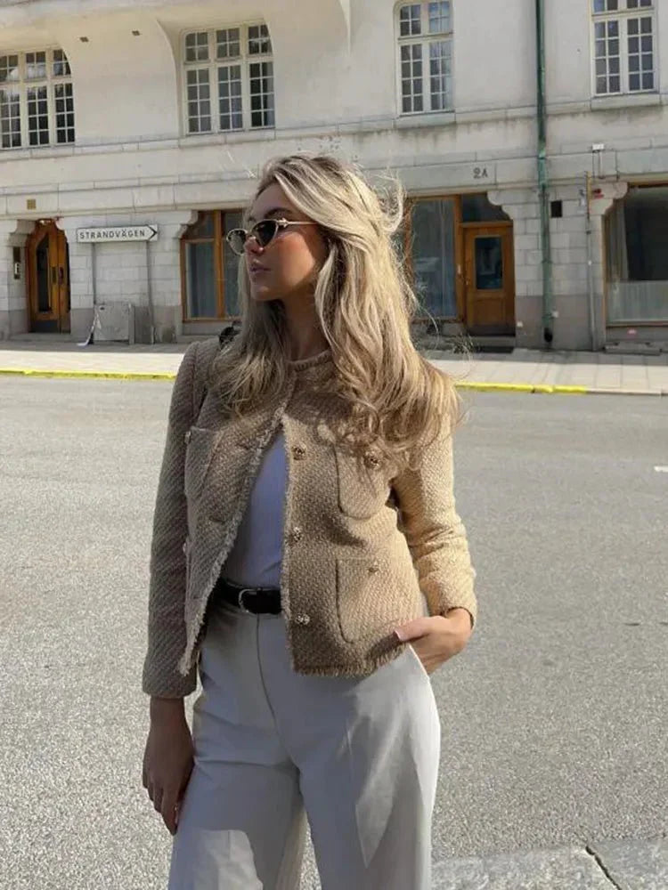 Damen Ultraleichte Blazer Herbst