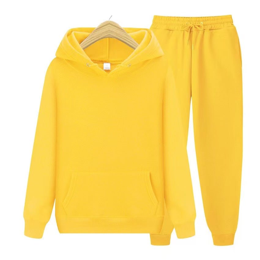 Unisex Set aus Hoodie und Jogginghose Bequem