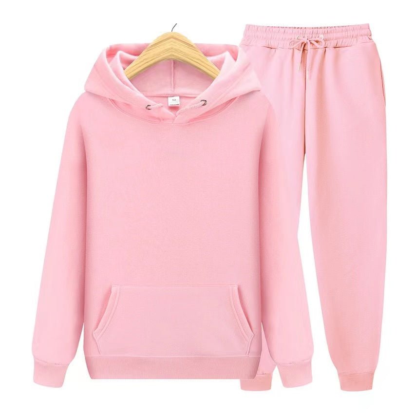 Unisex Set aus Hoodie und Jogginghose Bequem