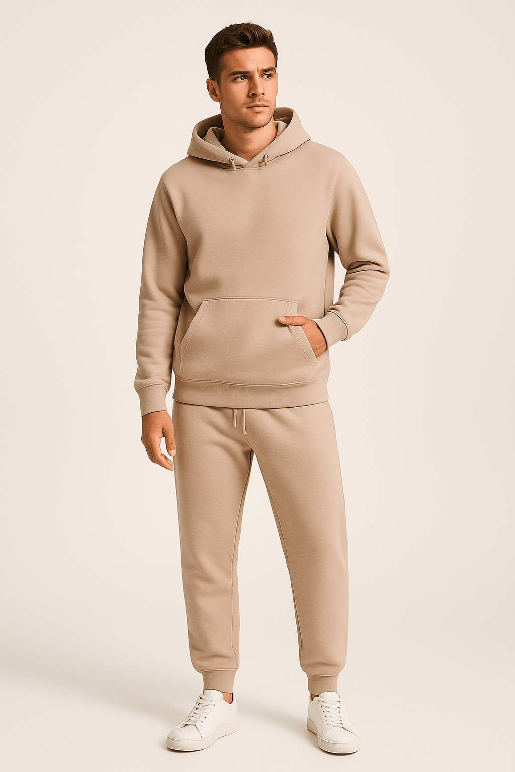 Unisex Set aus Hoodie und Jogginghose Bequem