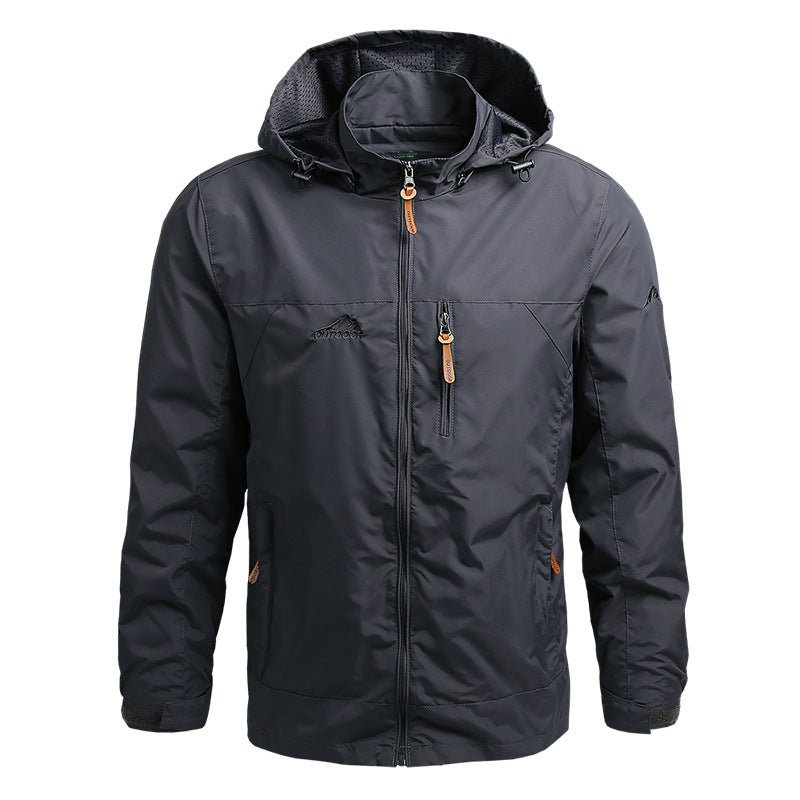 Herren Outdoor-Jacke mit Kapuze Winter