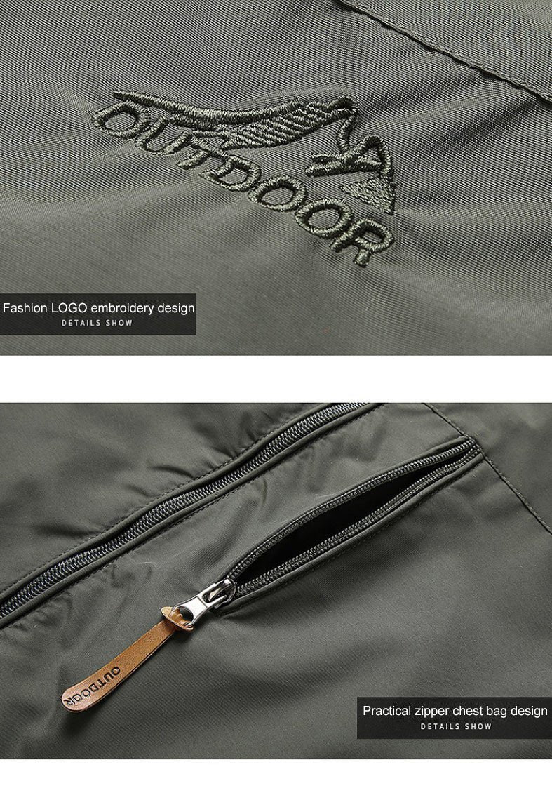Herren Outdoor-Jacke mit Kapuze Winter