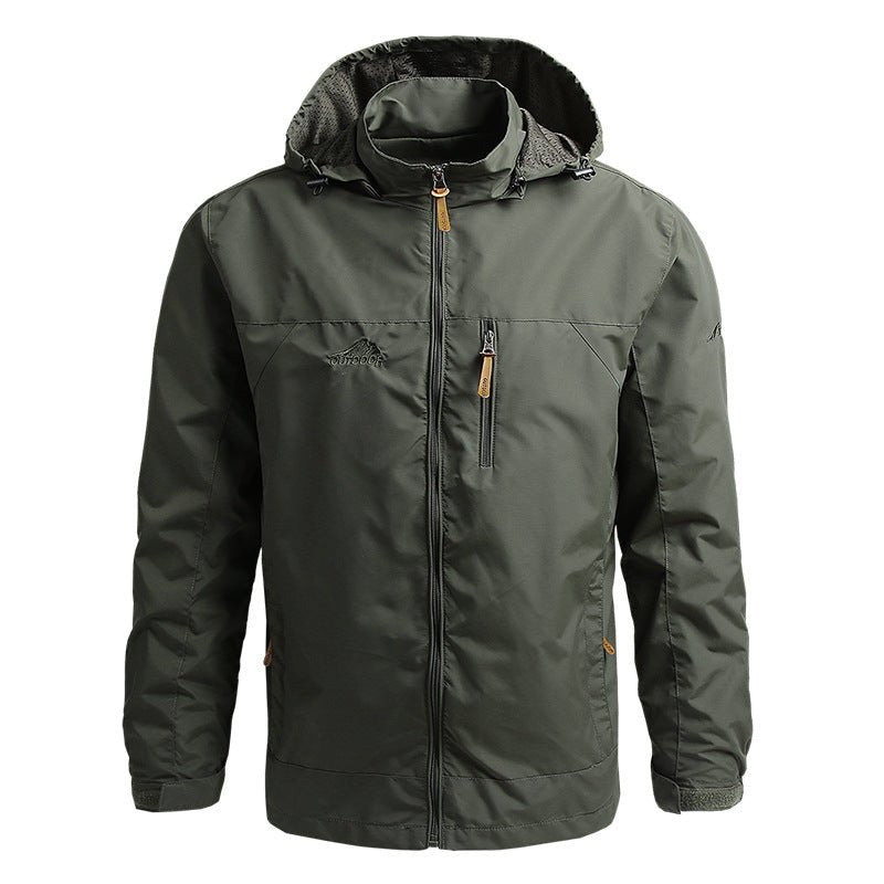 Herren Outdoor-Jacke mit Kapuze Winter