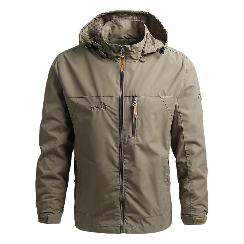 Herren Outdoor-Jacke mit Kapuze Winter