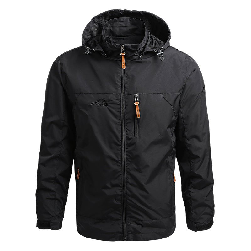 Herren Outdoor-Jacke mit Kapuze Winter