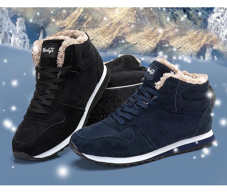 Herren Premium Winterstiefel Warme